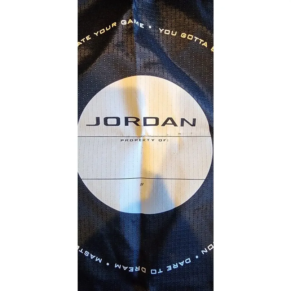 Vintage 2000 Jordan Sack Bag Black/ White Nike Air